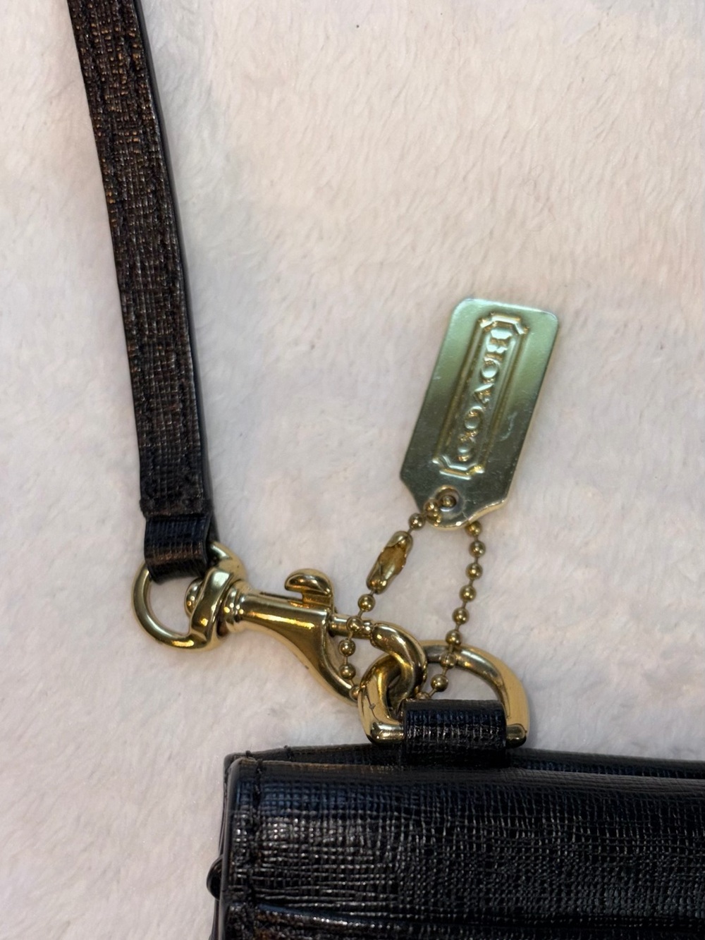 COACH Leather Wallet Crossbody - Picture 4 of 12